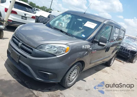 2015 Ram Promaster City Tradesman z USA, uszkodzony, nr VIN ZFBERFAT6F6A76440